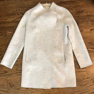 Vince coat wool wrap cocoon xs sweater rare trench